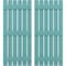 Ekena Millwork Americraft 6-Board, 3 Batten Exterior Real Wood Spaced Board-n-Batten Shutters, ARW401SB623X77PTH, PR ARW401SB623X77PTH - alternate 1